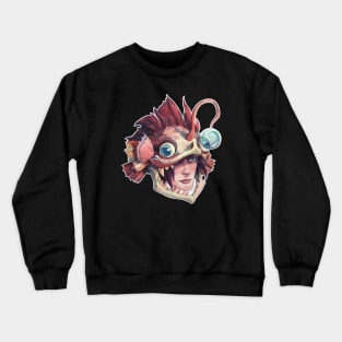 Fish head Crewneck Sweatshirt